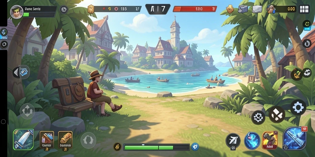 Tampilan gameplay API77 yang ceria dan mengasyikkan.
