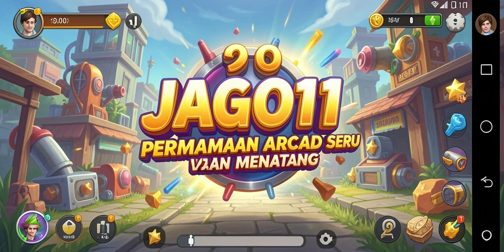 Tampilan gameplay JAGO11 yang penuh aksi dan keseruan.