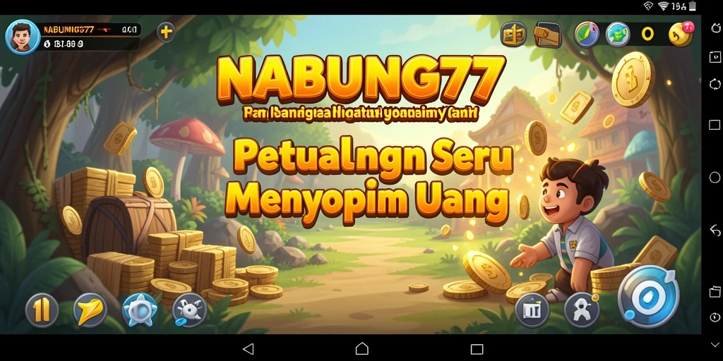 Tangkapan layar game NABUNG77 menunjukkan gameplay petualangan menarik.