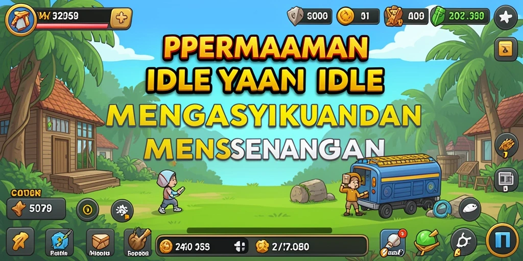 Screenshot gameplay V07 menampilkan aksi seru dalam dunia Idle.