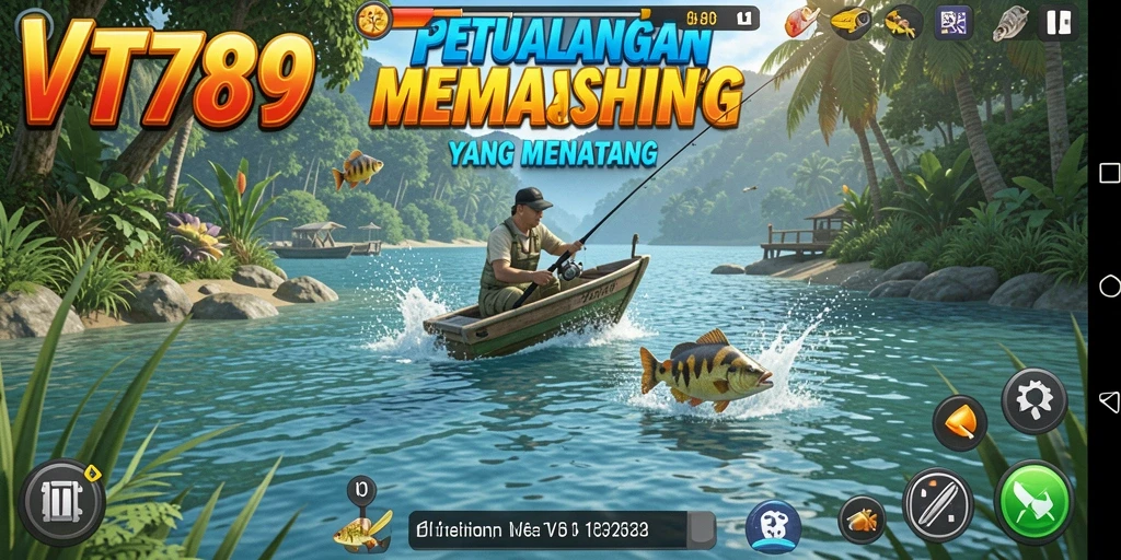 Tampilan gameplay menarik di <strong>VT789</strong> dengan suasana memancing yang menyenangkan.